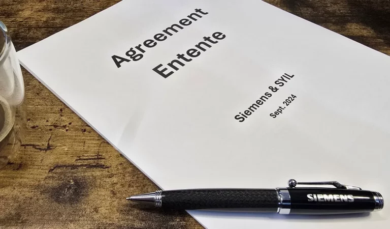 agreenent entente siemens syil